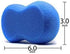 Generic (Set 2,Multicolor) BBRATS Soft Baby Bath Sponge Bathing Loofah for Men Women & New Born Baby