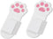 Juroicessry 2Pcs White Cute Toilet Seat Lifter Cartoon Lovely Cat Paw Toilet Lid