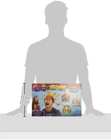 Chow Crown Game - Kids Electronic Spinning Crown Snacks Food Family Game