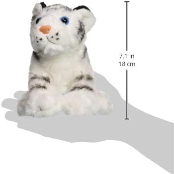8 Inches Wild Republic White Tiger Plush, Cuddlekins Mini, Stuffed Animal, Plush Toy, Gifts for Kids