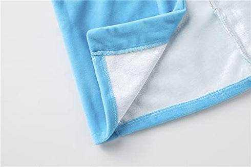 Infant Hooded Bathrobe - Cute Waddle Design for Boys
