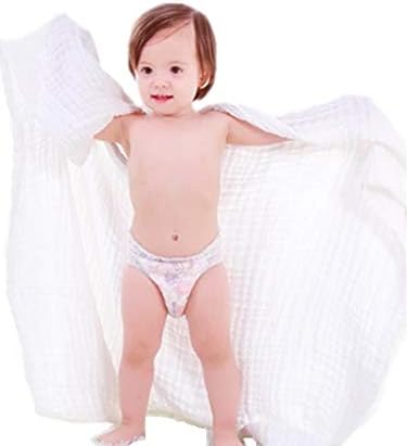 3Pack 6 40x 40 Inch Baby Towels Muslin Bath Towel Infant Towels for Newborn Boy Girl Layers Ultra Soft Cotton Toddler