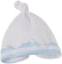2+ 14"- 16" JC Toys | Berenguer Boutique | Baby Doll Outfit | Blue Stripes and White Overall Shorts | Includes Headband