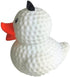 3" Golf Ball Rubber Duck - Baby Safe Bathing Toy