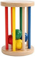 Tiger Montessori 6-12 Spinning Drum Toy Play Kit for Months Infant,Wooden Spinning Rainbow Baby Toys, Learning
