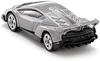 Siku 1485 Lamborghini Veneno Toy Car for Children, Dark Blue, Metal/Plastic, Rubber Tyres