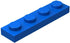 Classic Blue Plates Bulk - 100 Piece 1x4 Flat Building Plates Compatible with LEGO (Color: Blue)