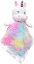 Baby Starters Unicorn Snuggle Buddy | 14 inch with Satin (Rainbow)