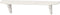 1Pc White Dollhouse Wall Shelf, 1:12 Scale Miniature Dollhouse Accessories for Kitchen Scene, Dollhouse Décor