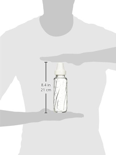 3 Pack 8-Ounce 2 Packs 3 Evenflo Classic Glass Bottle, - of Bottles