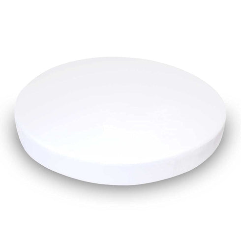 SHEETWORLD.COM SheetWorld Fitted 100% Cotton Jersey Oval Crib Sheet, Fits Stokke Sleepi 26