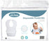 Convenient Disposable Pocket Bibs (Pack of 12) - Waterproof, Perfect for BLW, Travel, Mess-Free Mealtimes