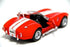 Kinsmart 1/32 Scale Diecast Pullback Action - 1965 Shelby Cobra 427 S/c Set of 4 Colors