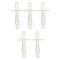 EXCEART 5Pcs Silicone Baby Teething Stick Clear Toddler Teethers Baby Chew Stick for Healthy Molar Growth