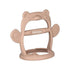 Baby Wrist Silicone Teether Soothing Pacifier for Infants 3+ Months - Pack of 1 Made in Korea Anti-Dropping (Bear-Cozy