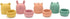 PandaEar Baby Bath Toys, 4 Pack Silicone Squeezable Bath Toys for Infants Toddlers 6-18 Months, Non Toxic Shower Toys