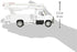 NewRay 4200 1/43 International Line Maintenance Service Truck White Long Haul Trucker Series Diecast Model by New Ray