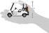 KinsFun Golf Cart Model - 4½" Die Cast Metal Pullback Action Toy (No Decal)