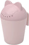 Surakey Baby Rinse Cup Hair Washing Shower Bath Cartoon Cat Silicone Soft
