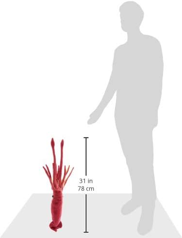 22 inches, (83198) Wild Republic Giant Squid Plush, Stuffed Animal, Plush Toy, Ocean Animals, Red
