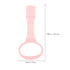 Baby Playpen Pull up Rings 4pcs Baby Crib Pull up Rings Baby Walking Exercises Assistant Rings Baby Bed Stand Up Rings Baby Cot Hanging Rings for Baby Pink
