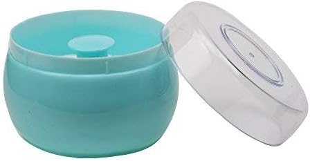 HSOMiD Body Powder Case/Powder Puff Kit/Body Powder Applicator, Dusting Powder Puffs with Loose Powder Container,Handy