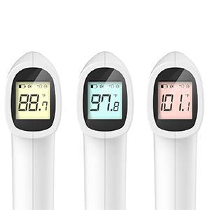 FT50 Infrared Thermometer for Adults and Kids - Non-Contact Fever Monitor with Screen Display