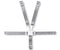 Minnebaby Replacement High Chair Straps - 5 Point Harness Straps for High Chair