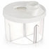 Accmor Baby Formula Dispenser On The Go, Non-Spill Rotating Four-Compartment Formula Container to Go, Milk Powder Kids