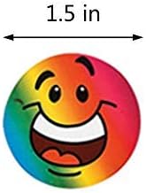 Sticker Roll, 5 Rolls of Back to School Sticker Party Supplies, 500 Stickers for Kids Teachers