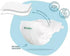Generic 2, 66 Count) Kudos Chlorine Free Premium Diapers, Cotton-Lined, (Size