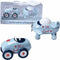 Kelli's Gifts First Tooth and Curl Keepsake Set-2 x 3 INCH - BOY/Race Car/Airplane/Baby
