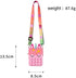 Gifts for Kids Rainbow Unicorn Purse Bag, Fashion Pop Purse Fidget Toy, Silica Dimple Crossbody Bag for Girls