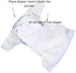 3-Pack 4-Layer 48.5 19 cm Kawaii Adult/Women/Teen Reusable Cloth Diaper Insert, Incontinence, Pregnancy, Childbirth