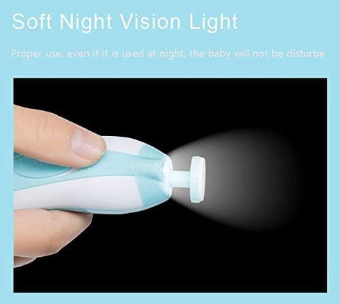 changle Trimmer, Newborn Babies Electric Nail Portable Quiet Baby Electric Nail File Clipper,Trim Polish Grooming Kit