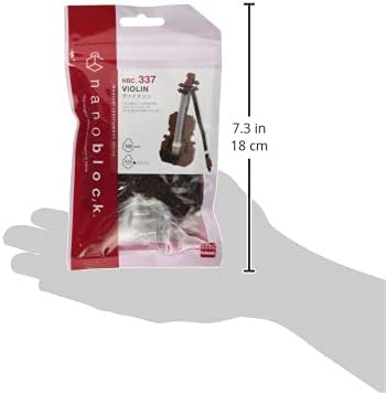 nanoblock - Instruments - Violin, Collection Series Building Kit