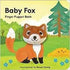 8"" Set) Aurora Mini Flopsi Foxxie Stuffed Animal & Finger Puppet Storybook Soft, Cuddly, Unique Orange Fox Plush Toy