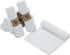 6 Pack Organic Baby Washcloths, Ultra Soft Premium Baby Bath Towels, Newborn Essentials Face Cloths, Perfect (Color