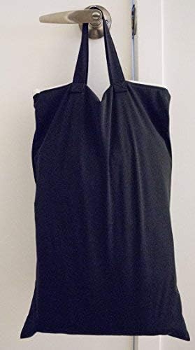MOM & BAB Wet Bag for Baby and Swimsuit/Wet Bags for Cloth Diapers/Travel/Daycare/School/Gym/Yoga/Baby Shower (One