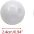 10Pcs White Rattle Balls Inserts for Rattle Box, Noise Maker for Animal Puppet Doll Baby Pet