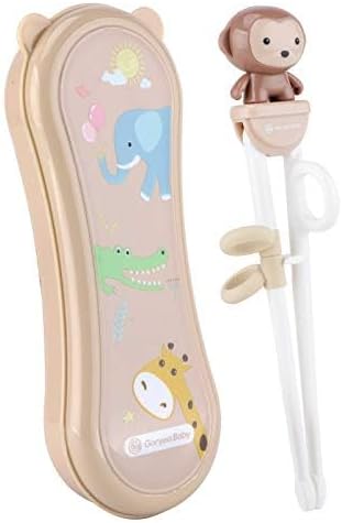 Training Chopsticks for Kids, Anti-dislocation Buckle Design, Includes Portable Box