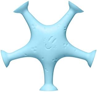 Set 3 Ubbi Starfish Stretch and Suction Bath Toys, Baby Bath Accessory, Water Toys for Toddler Bath Time, Fun Baby