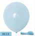 50pcs 12 inch Pastel Blue Latex Balloons for Baby Shower Helium Balloons, Blue Birthday Balloon