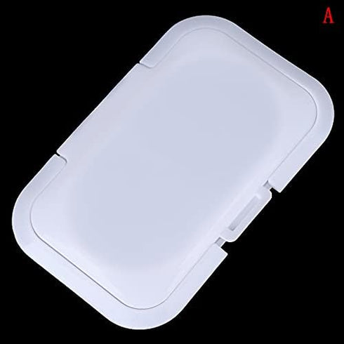 SylvanFactory 1/5/10pcs Hot! Reusable Baby Wipes Lid Wet Cover Portable Child Tissues Box Mobile Paper Tissue Box(C)