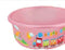 Judaica Place Set Childrens' Wash Cup Plastic Designed with Multicolor Train (Pink)