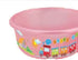 Judaica Place Set Childrens' Wash Cup Plastic Designed with Multicolor Train (Pink)
