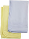 Bambini CS-0193 30 x 40 in. Receiving Blankets Blue & Yellow - 2