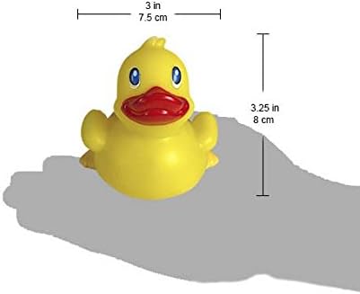 3" Baby Safe Soldier Rubber Duck - Fun Bath Time Toy