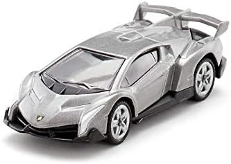 Siku 1485 Lamborghini Veneno Toy Car for Children, Dark Blue, Metal/Plastic, Rubber Tyres