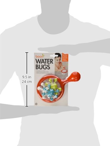 Set 10 (Pack 2) Boon Water Bugs Toddler Sensory Bath Tub Toy for Kids Aged Months and Up, Orange
